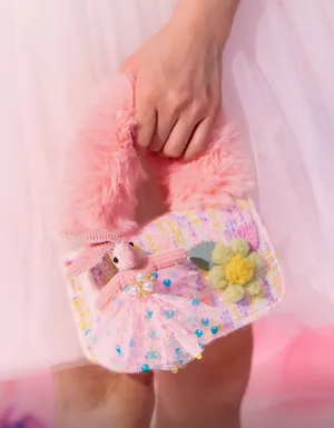 Fluffy Bunny Fur Purse