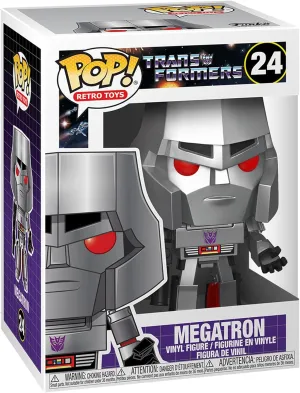 Funko Pop Retro Toys: Transformers - Megatron - Collectable Vinyl Figure - Gift Idea - Official Merchandise - Toys for Kids & Adults - Action/Adventure Fans - Model Figure for Collectors and Display