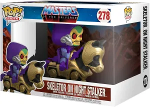 Funko POP Rides Retro Toys: Master's of The Universe - Skeletor with Night Stalker,Multicolor,56201