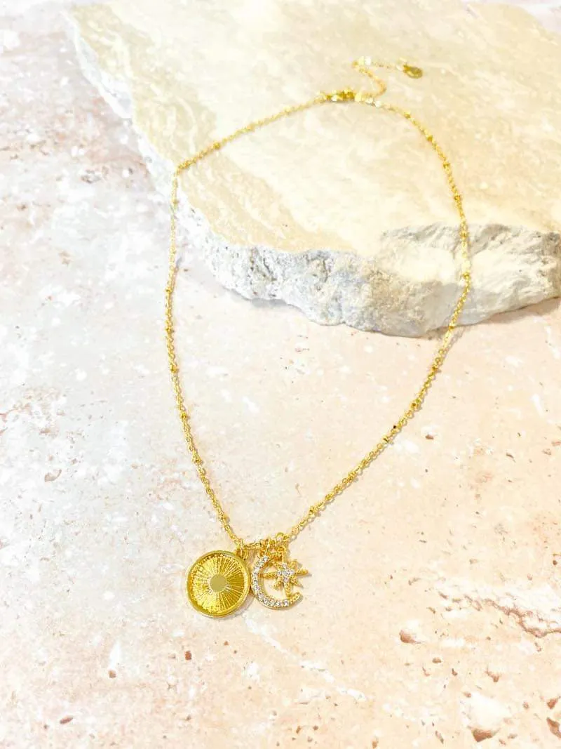 Gala Gold Plated Necklace