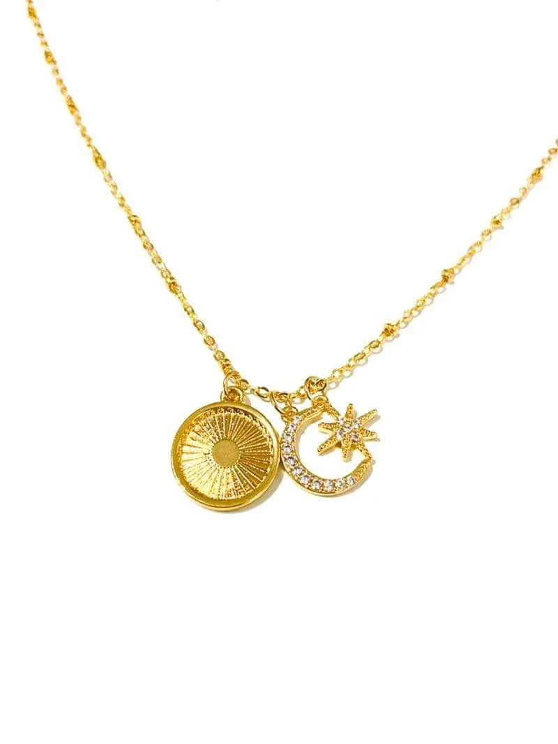 Gala Gold Plated Necklace