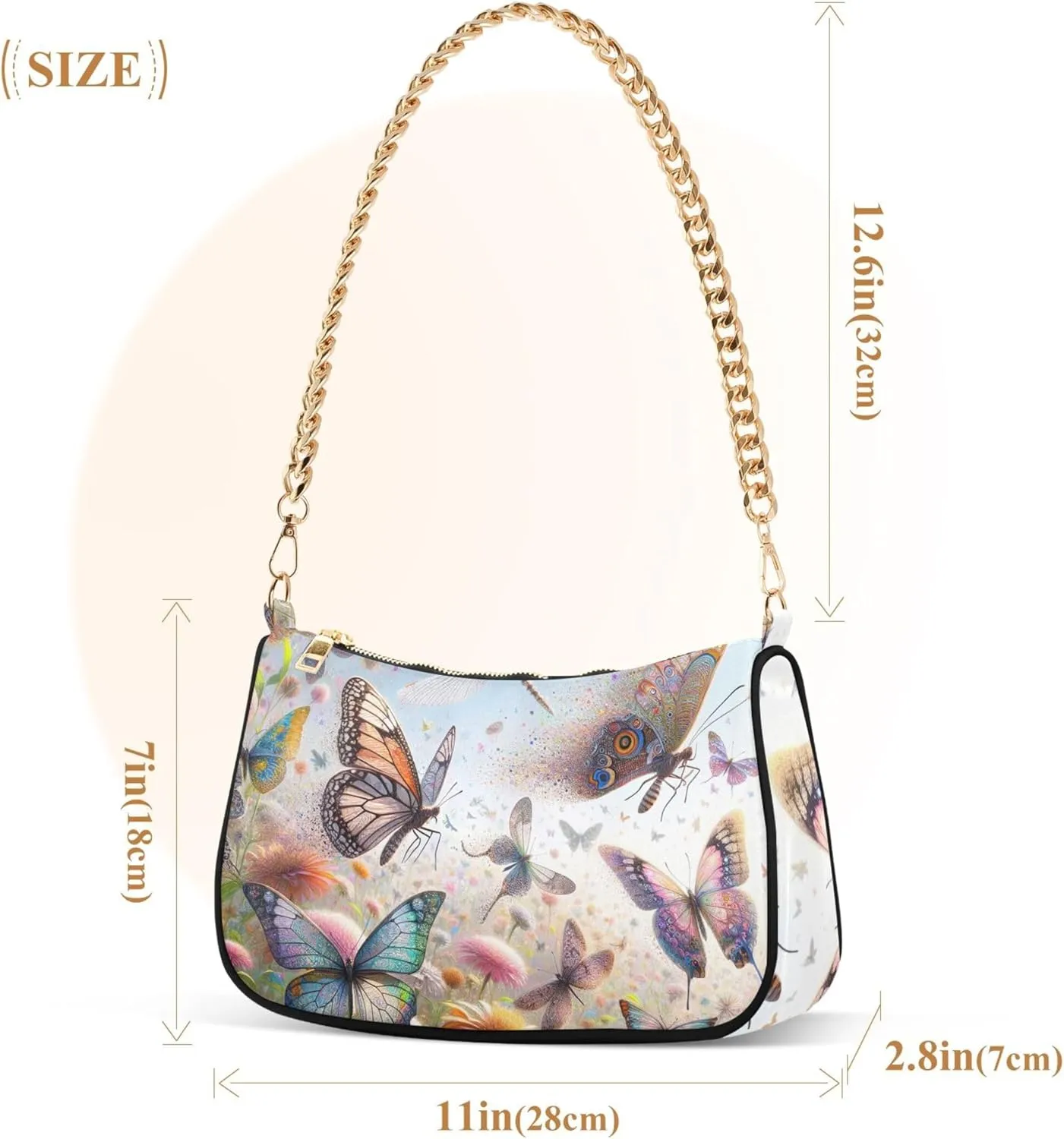 Game Controller Monster Face Medium Purse Hobo Party Purses Womens Ladies Handbags Chain Cute Shoulder Bag