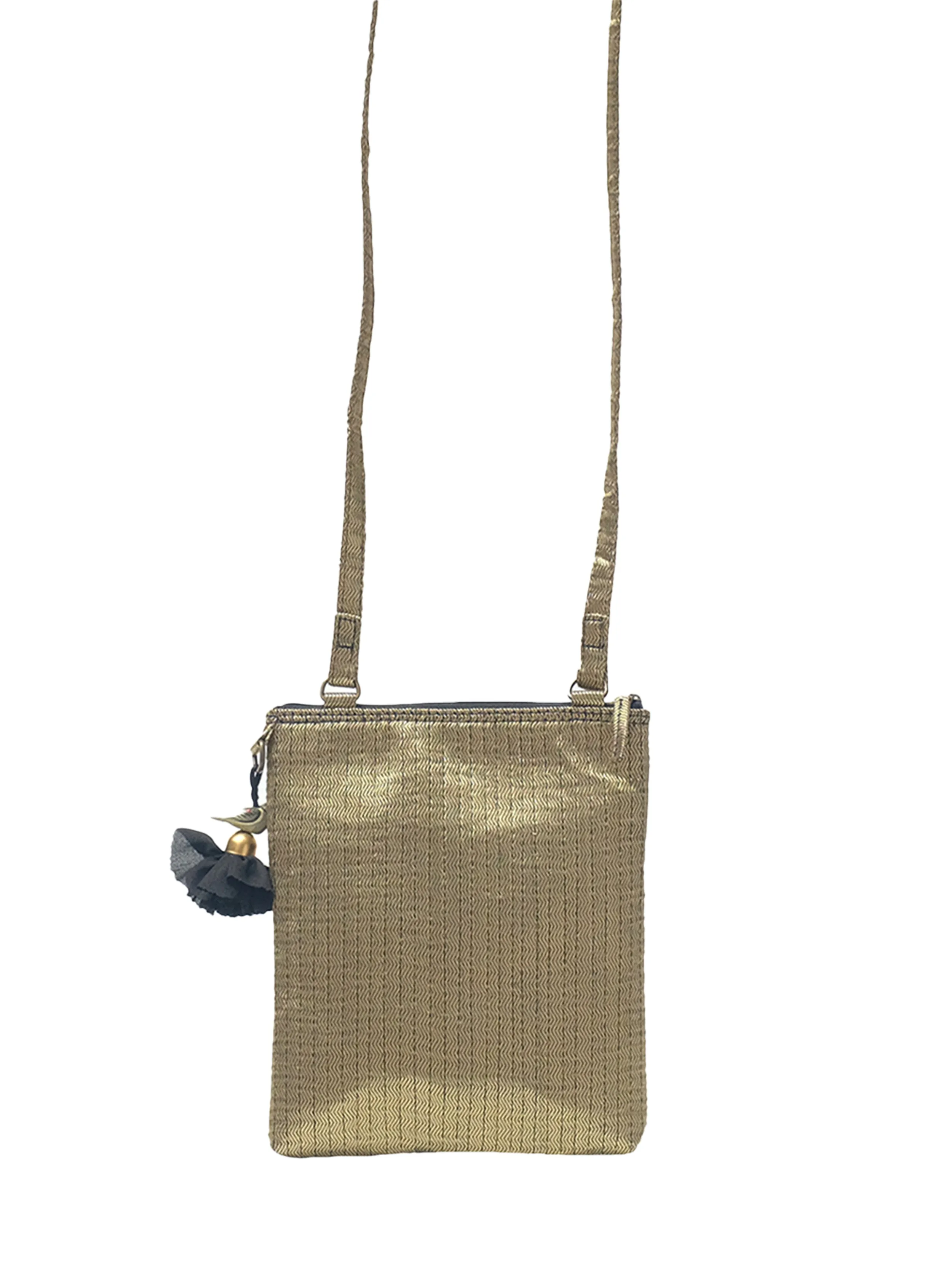 Gold Antique Quilted Ria Bag