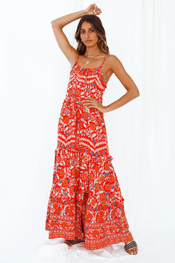 Gone To Rome Maxi Dress