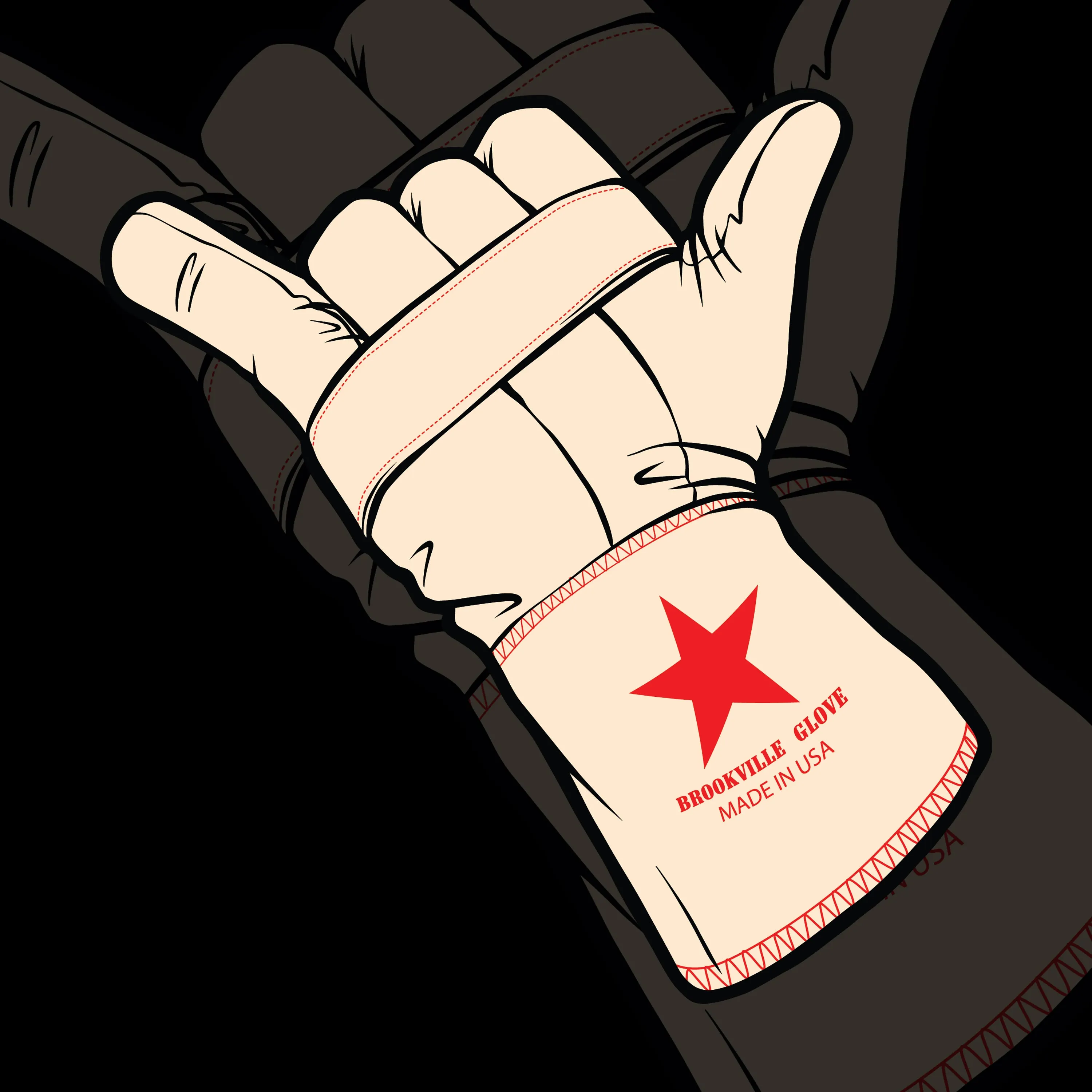 GROOVY GLOVE STICKER