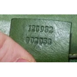 Gucci Ivy Green Leather Horse-bit Chain Top Handle Bag
