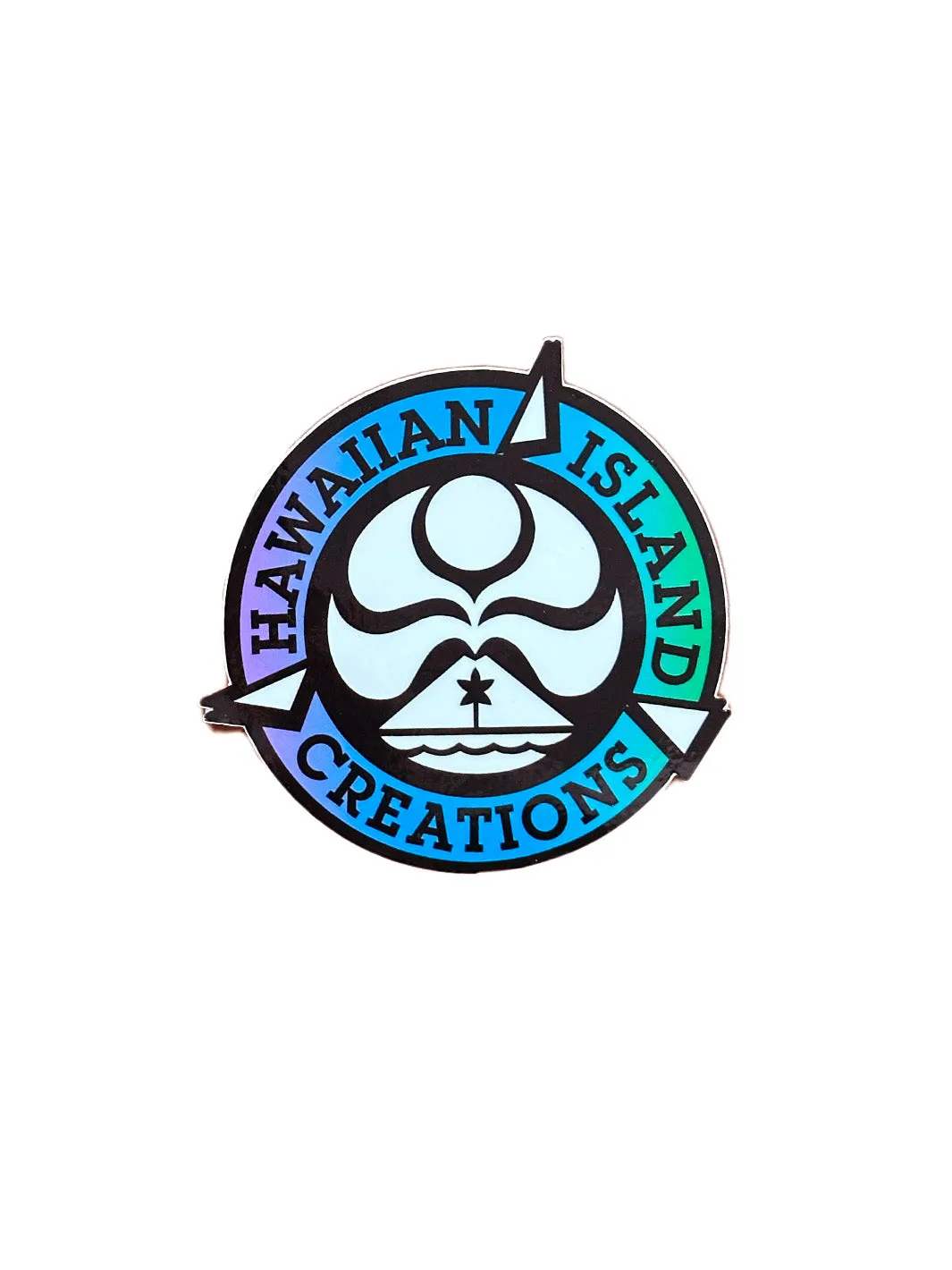 HIC 70S VIBE VINYL DECAL - BLUE