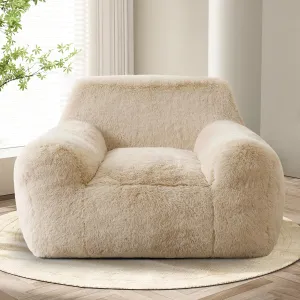 Hobestluk Bean Bag Chair Giant Bean Bag Chairs for Adults, Bean Bag Sofa Chair with Armrests, Oversize Beanbag Couch Comfy Chair for Bedroom, Living Room, Dorm and Office