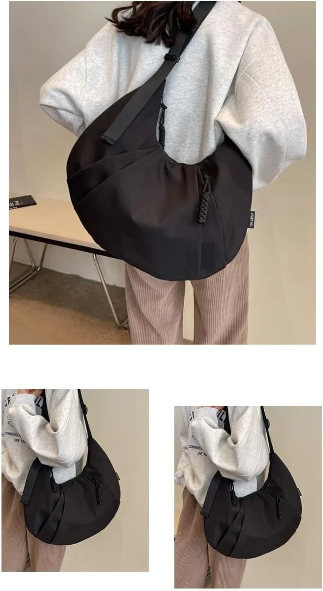 Hobo Crossbody Bag for Women, Work Tote Bags Large Capacity, Womens Shoulder Handbags, Small Gym Bags