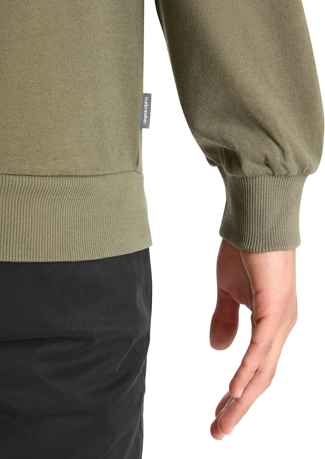 Icebreaker Men's Central Long Sleeve Casual Wool Lounge Sweatshirt