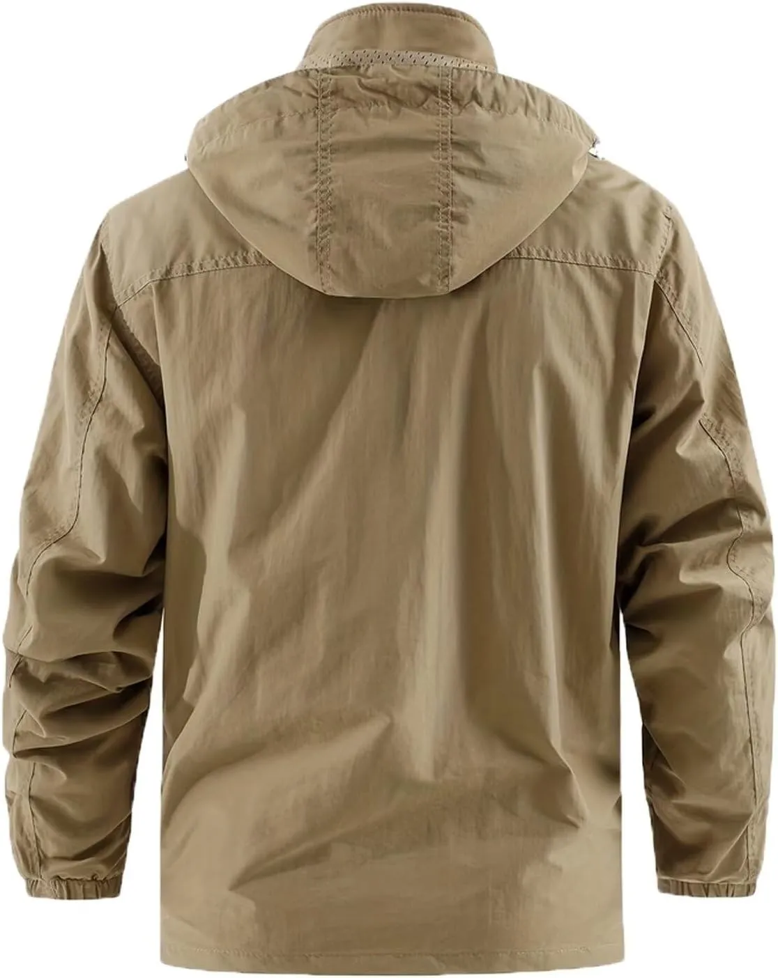 INVACHI Men's M65 Field Jacket Military Jackets for Men Outdoor Army Jackets with Multiple Pockets