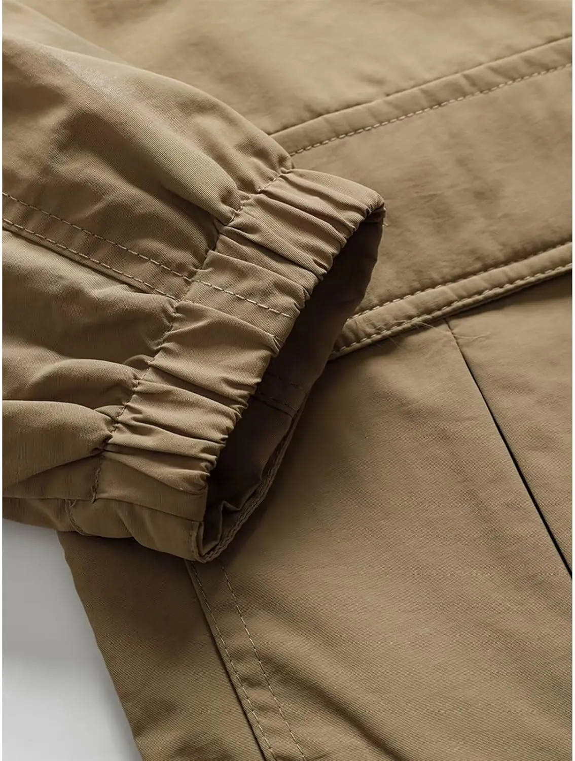 INVACHI Men's M65 Field Jacket Military Jackets for Men Outdoor Army Jackets with Multiple Pockets
