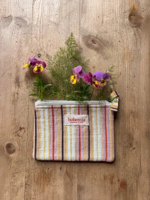 Jaipur Stripe Coin Purse, Tutti Frutti