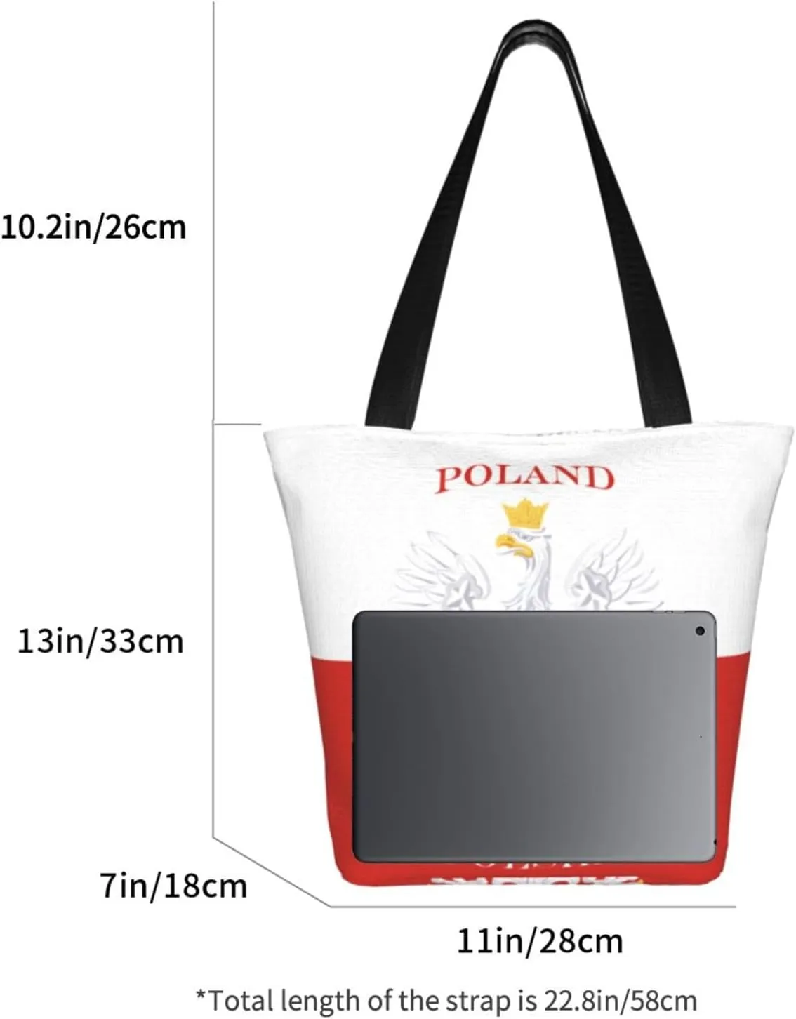 Jamaican Flag Butterfly Women's Tote Bag Lightweight Shoulder Bag Shopping Handbag Large Capacity Handbag With Zipper