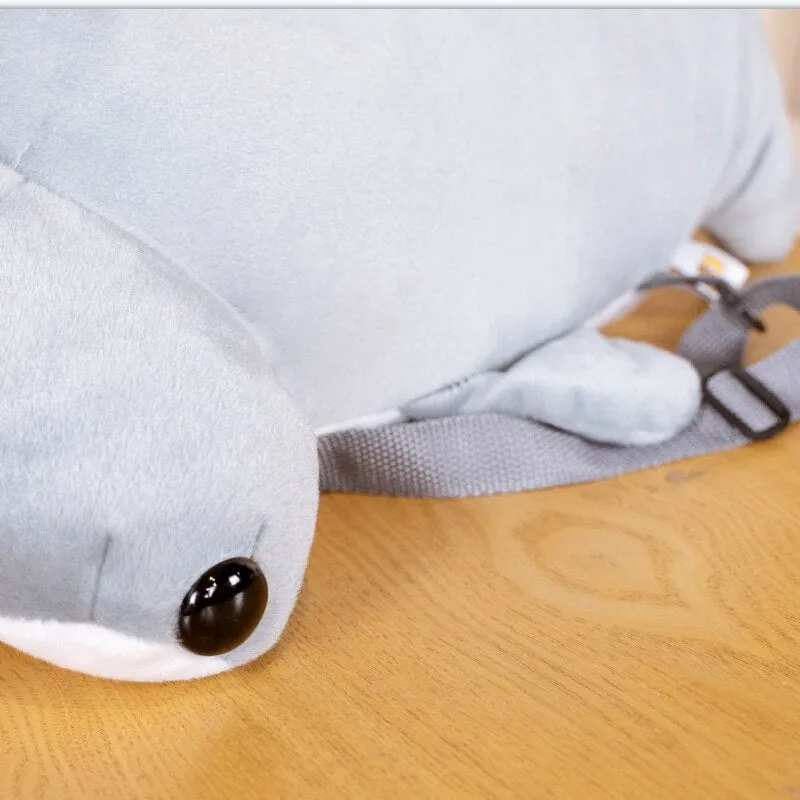 Kawaii Hammerhead Shark Plush Backpack