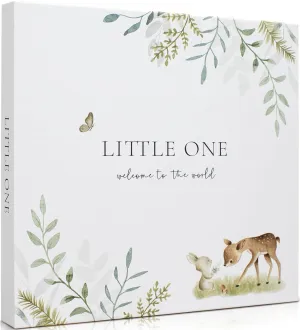 Keepsake Baby Memory Book for Boys & Girls – Timeless First 5 Year Baby Book Photo Album – Gender Neutral Journal Scrapbook - Record a Milestone for Every Event from Birth to Age 5