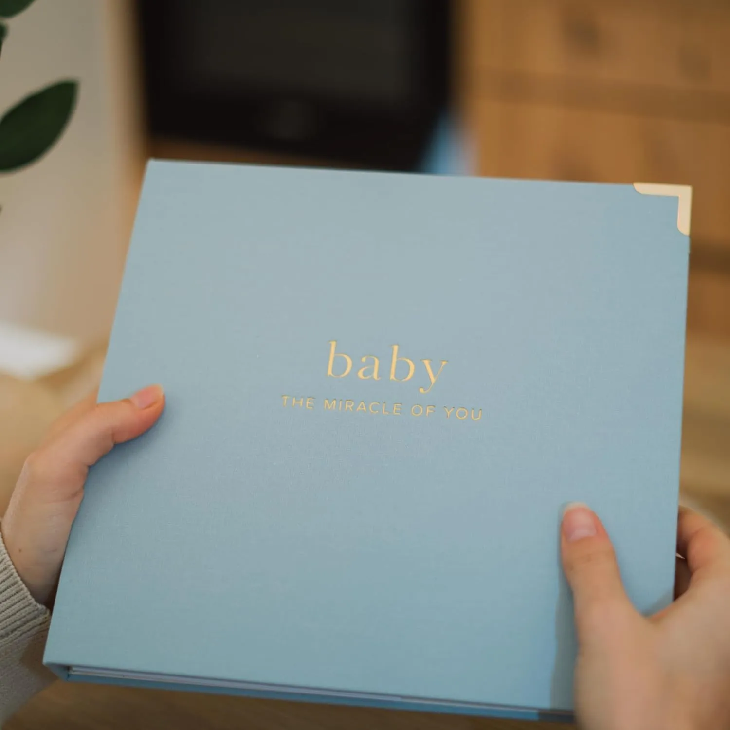 Keepsake Baby Memory Book for Boys and Girls – Timeless First 5 Year Baby Book – Neutral Journal Scrapbook or Photo Album - Record a Milestone for Every Event from Birth to Age 5