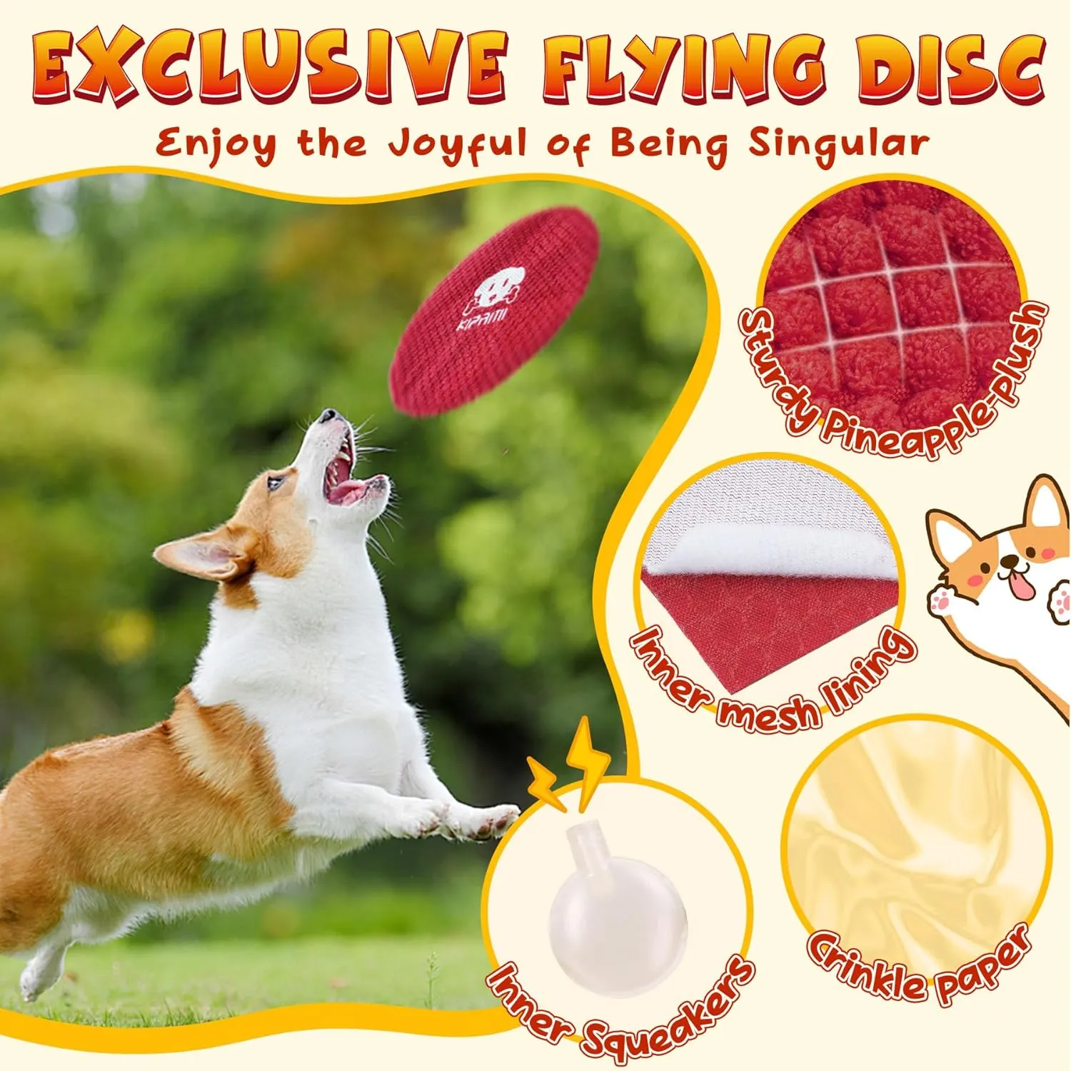KIPRITII Puppy Toys for Dog Teething-25 Pack Assorted Puppy Chew Toys for Boredom with Rope Toys, Dog Treat Balls for Puppy and Small Dogs