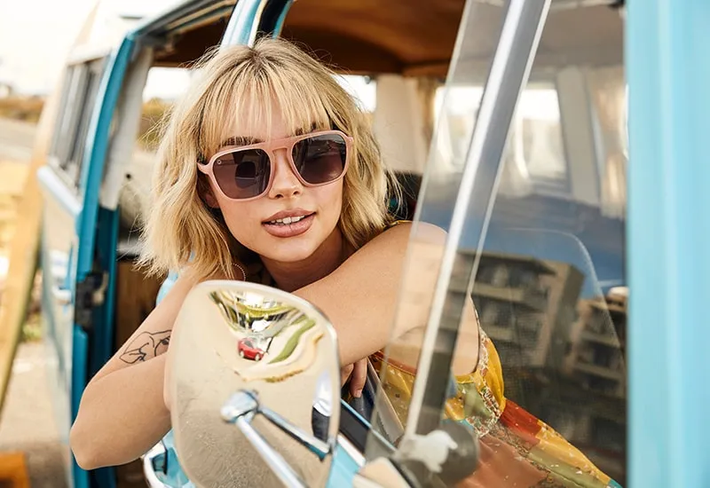 Knockaround Sunglasses Pacific Palisades - Vintage Rose