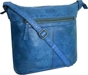 Leather Crossbody Bag for Women - Valentines Day Gifts for her Travel Shoulder Sling Purse - Vintage Boho Satchel for Girls