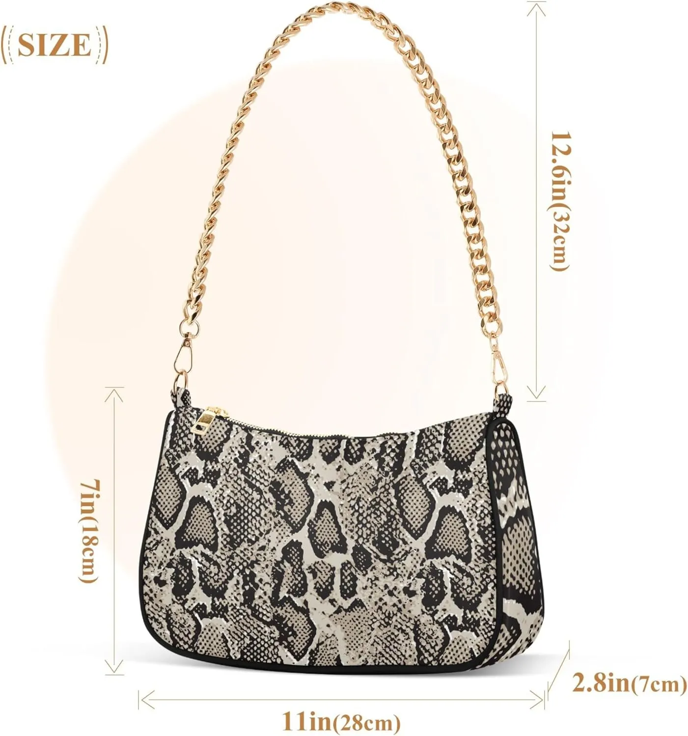 Lemon Polka Dots Black Moon Purses Clutch Women Tote Handbags Printed Floral Shoulder Bag