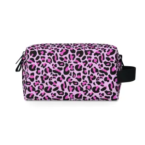 Leopard Print Toiletry Bag - Chic & Durable Organizer for the Style-Savvy Traveler