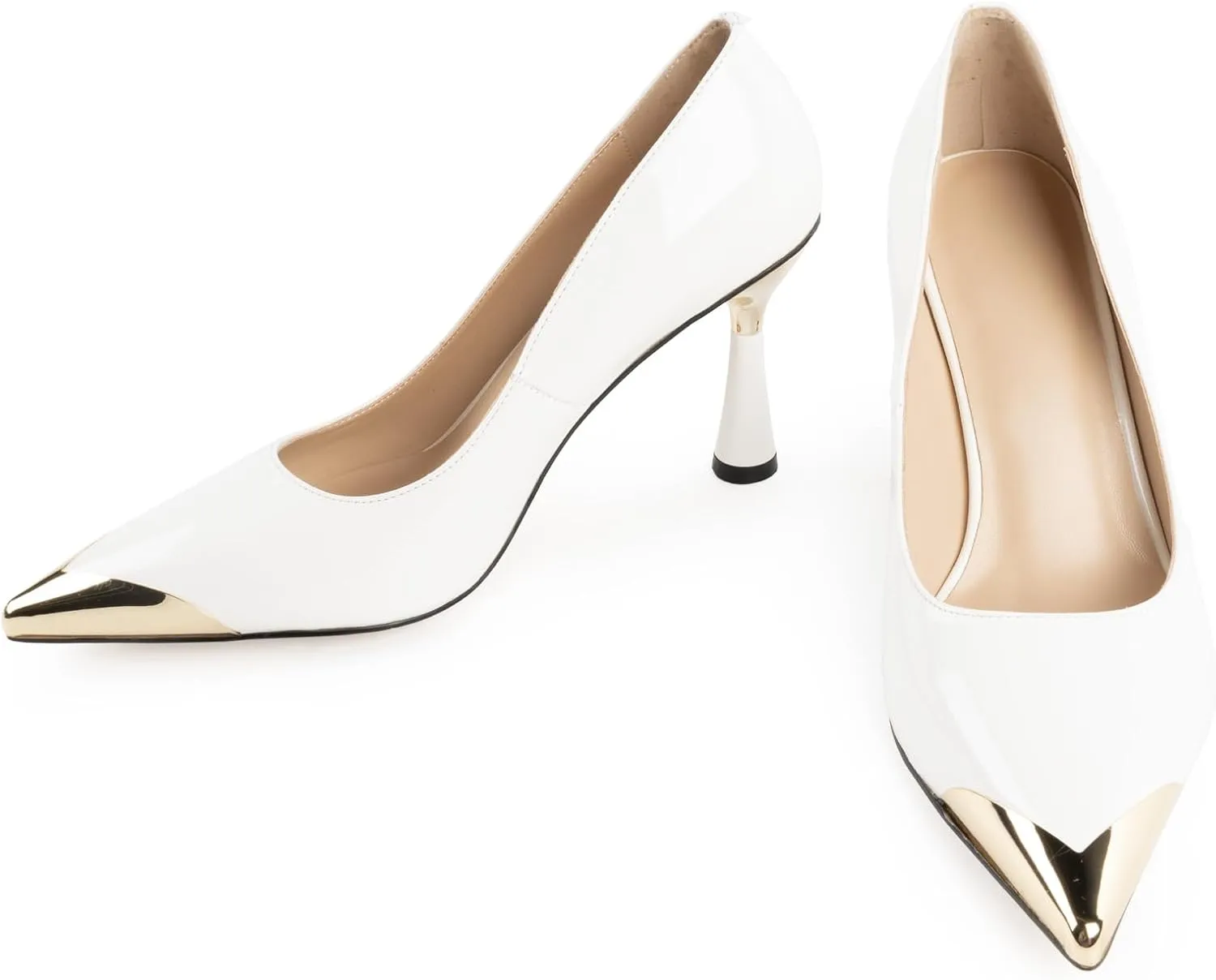 LingxiaUne Pumps for Women Pointed Toe Stiletto High Heels Ideal for Business Office Dress Weddings Fashion Events and Dance Parties Elegant Footwear for The Modern Woman