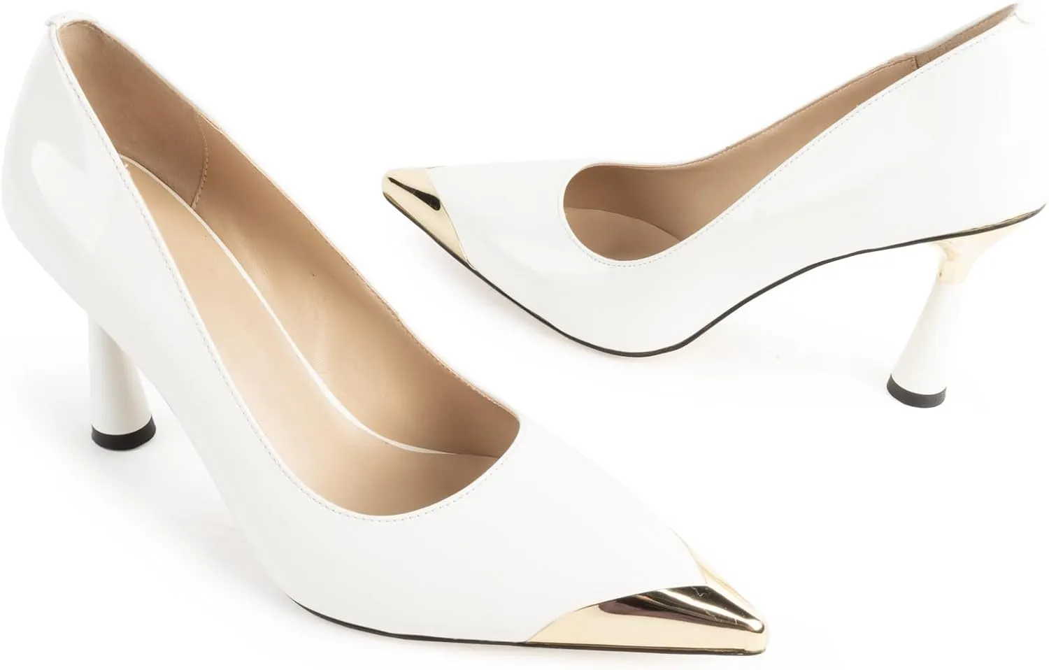 LingxiaUne Pumps for Women Pointed Toe Stiletto High Heels Ideal for Business Office Dress Weddings Fashion Events and Dance Parties Elegant Footwear for The Modern Woman