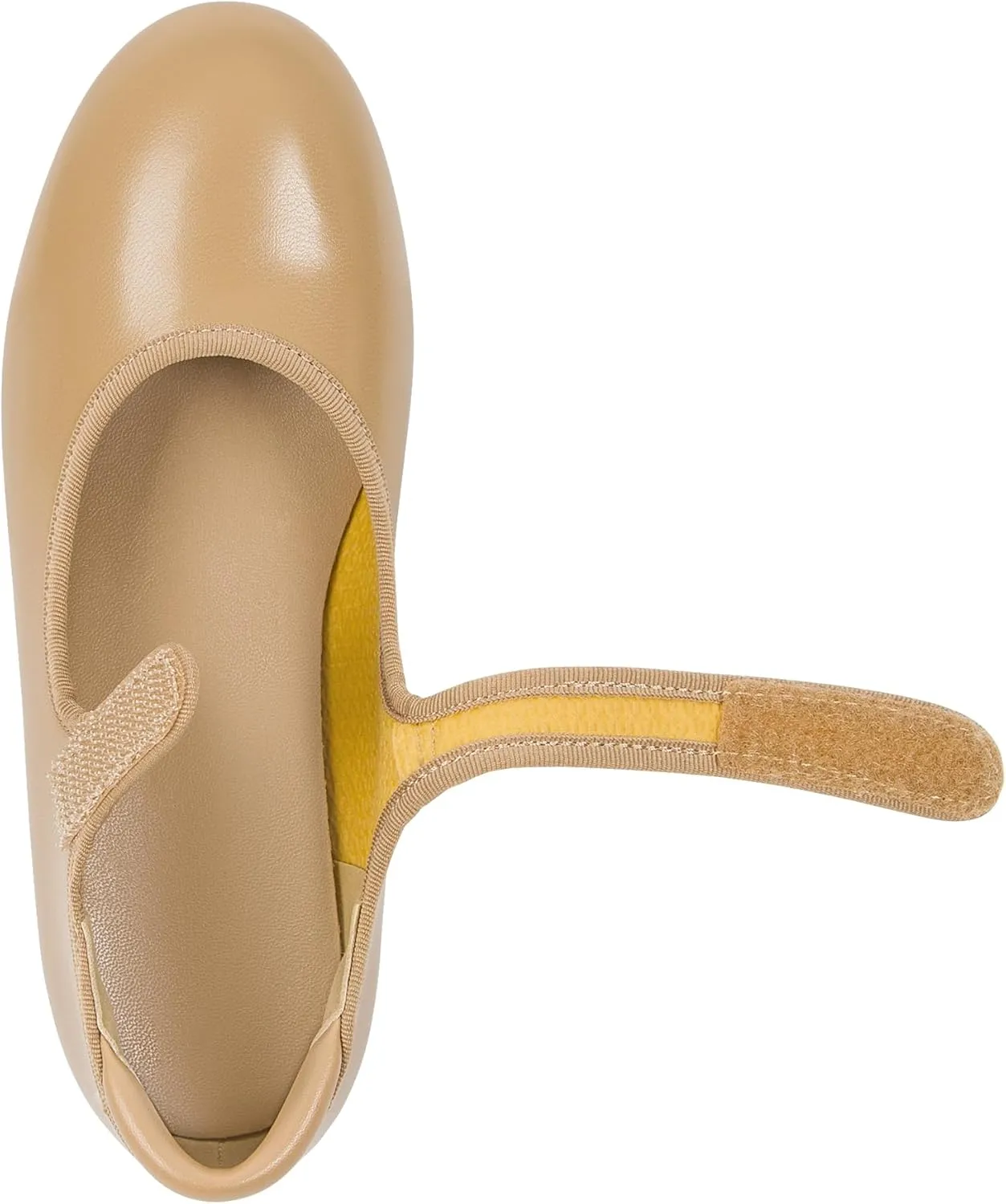 Linodes Economy Unisex-Child Upgraded Easy Strap Tap Shoe for Girls and Boys Maryjane Dance Flat