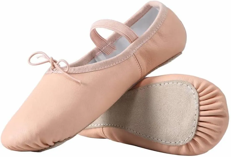 Linodes Genuine Leather Ballet Shoes/Ballet Slippers/Dance Shoes for Women and Girls