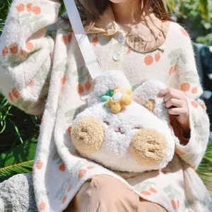Lolita cute kitten plush bag LS0295