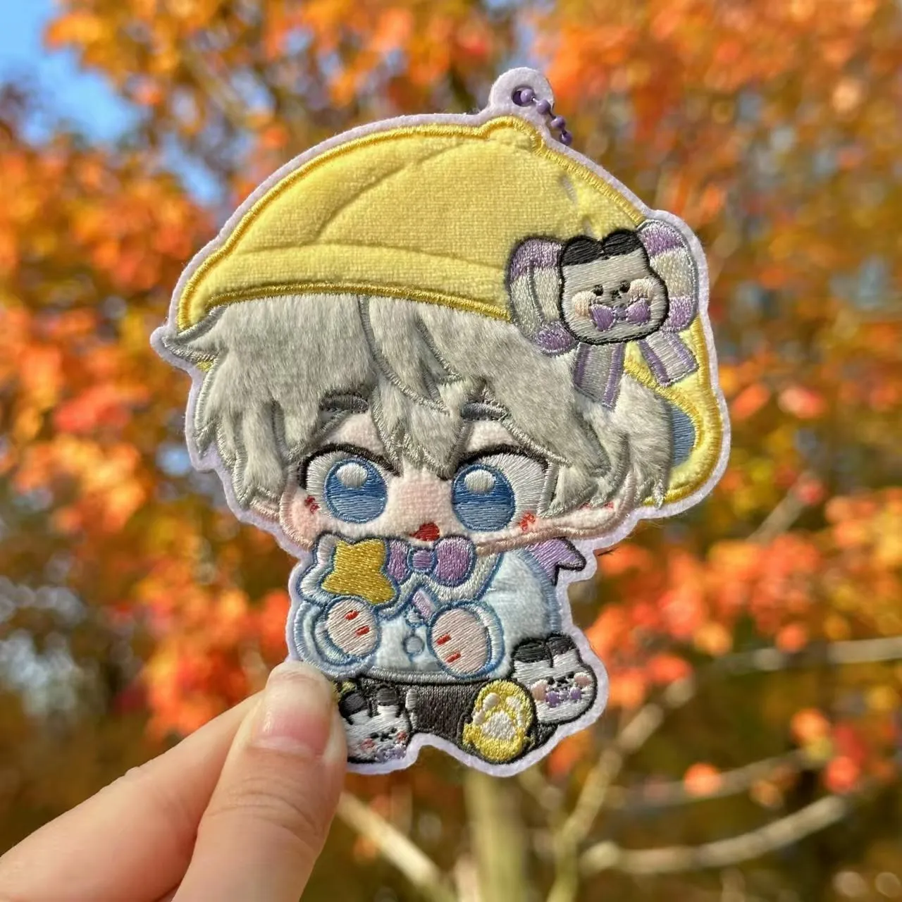 Love and Deepspace Cookie Plush Felt Keychain