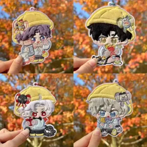 Love and Deepspace Cookie Plush Felt Keychain