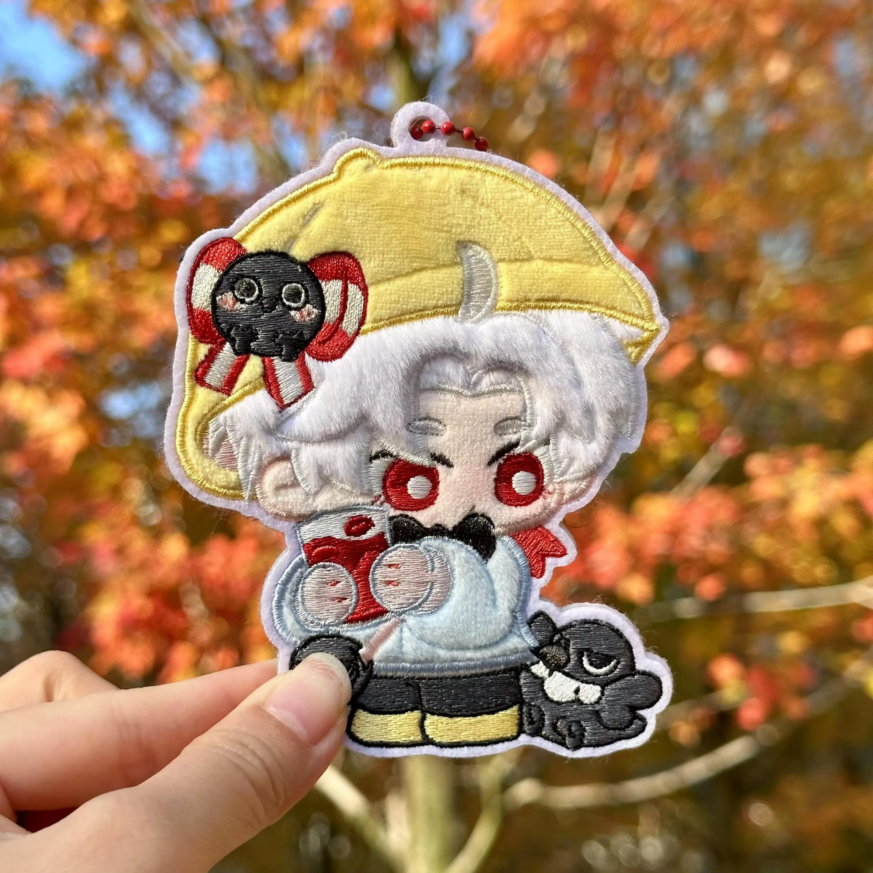 Love and Deepspace Cookie Plush Felt Keychain