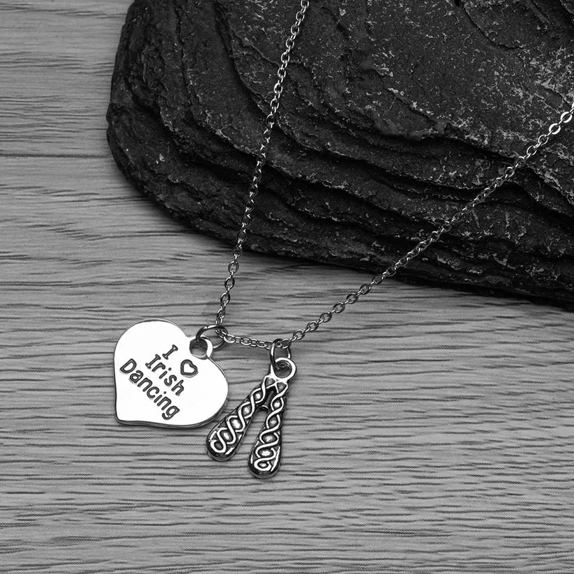 Love Irish Dance Necklace