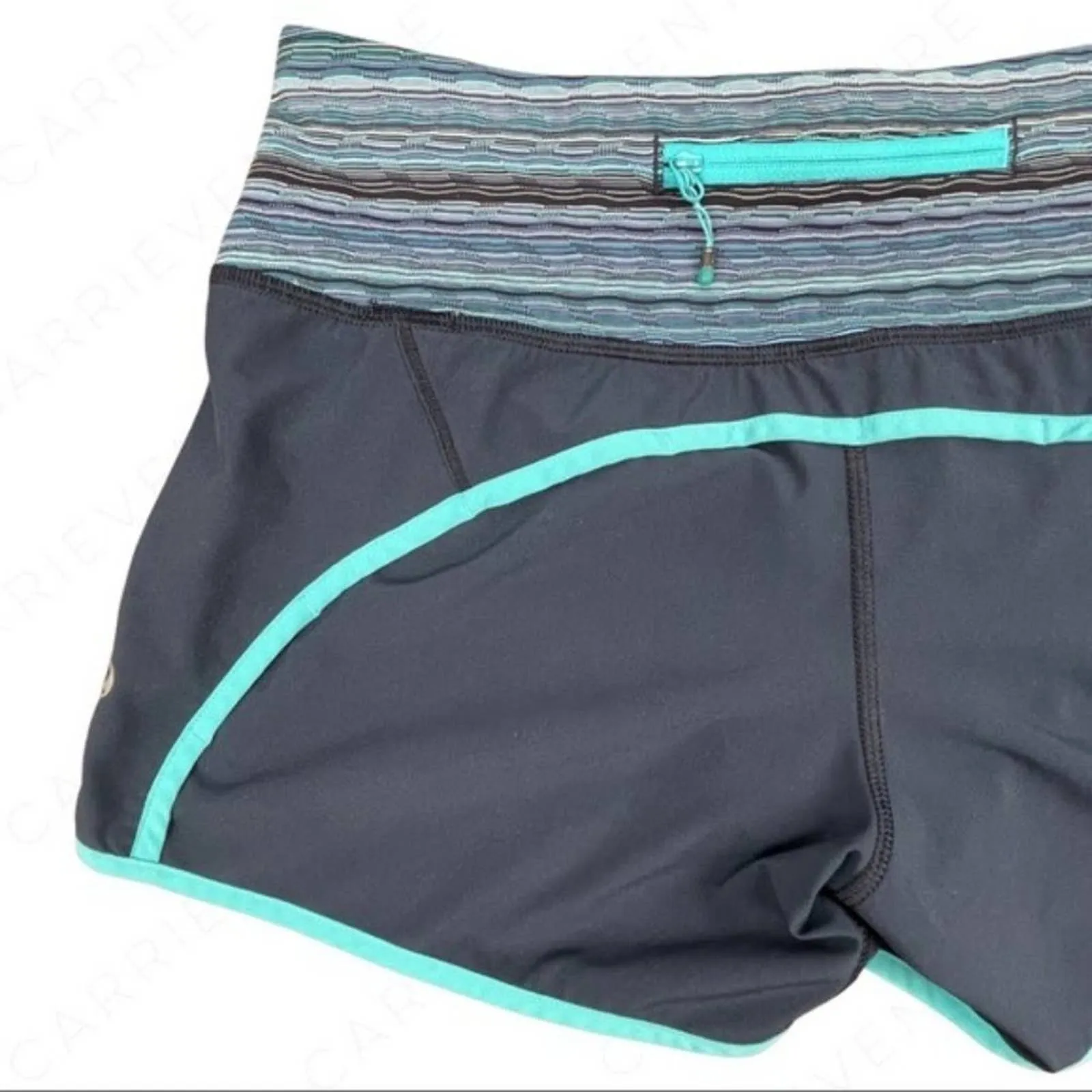 Lululemon Run Times Short Navy Inkwell Space Dye Twist Running Activewear Active Size 4