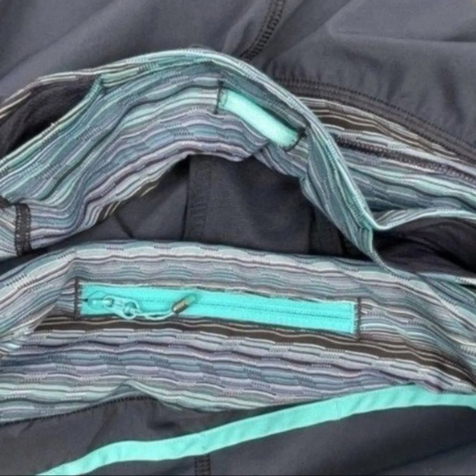 Lululemon Run Times Short Navy Inkwell Space Dye Twist Running Activewear Active Size 4