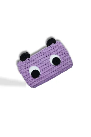 Luxury Purple Shade Crochet Bag | Lace Berry