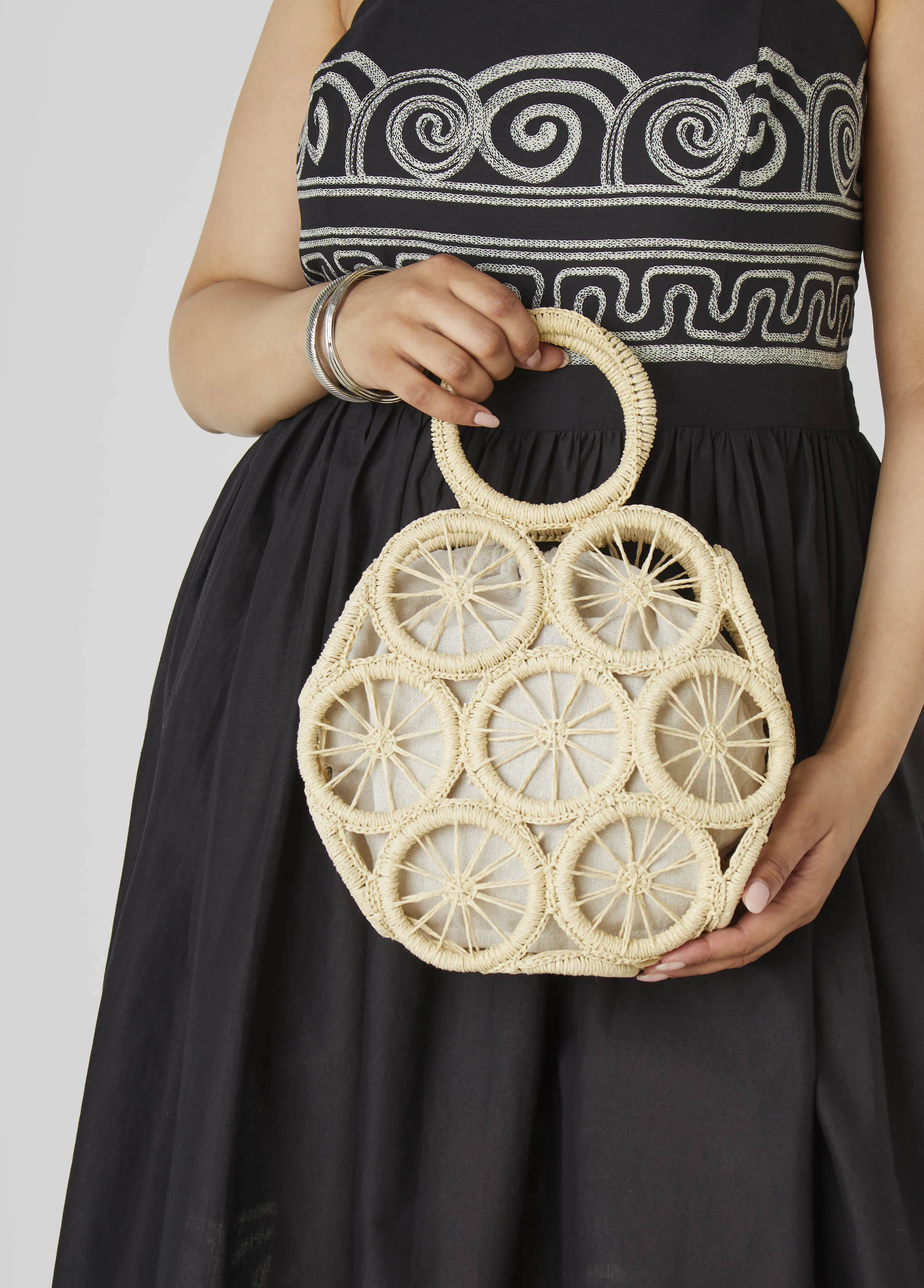 Macrame Bucket Bag