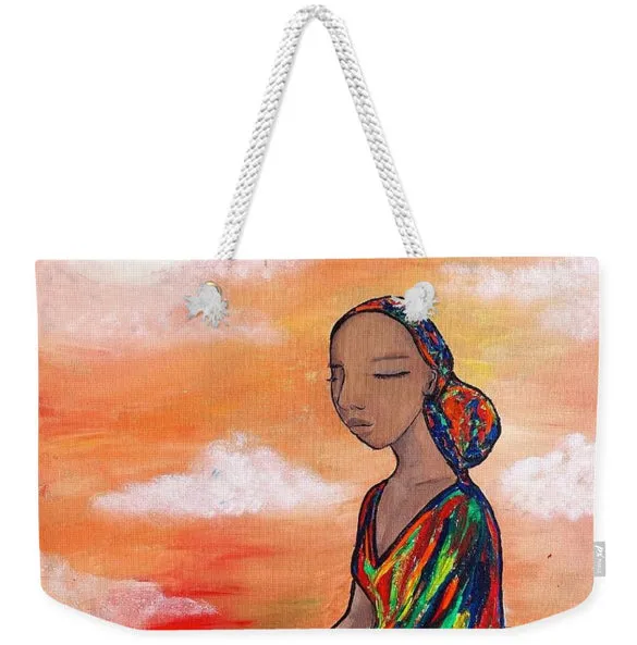 Mahogany Weekender Tote Bag