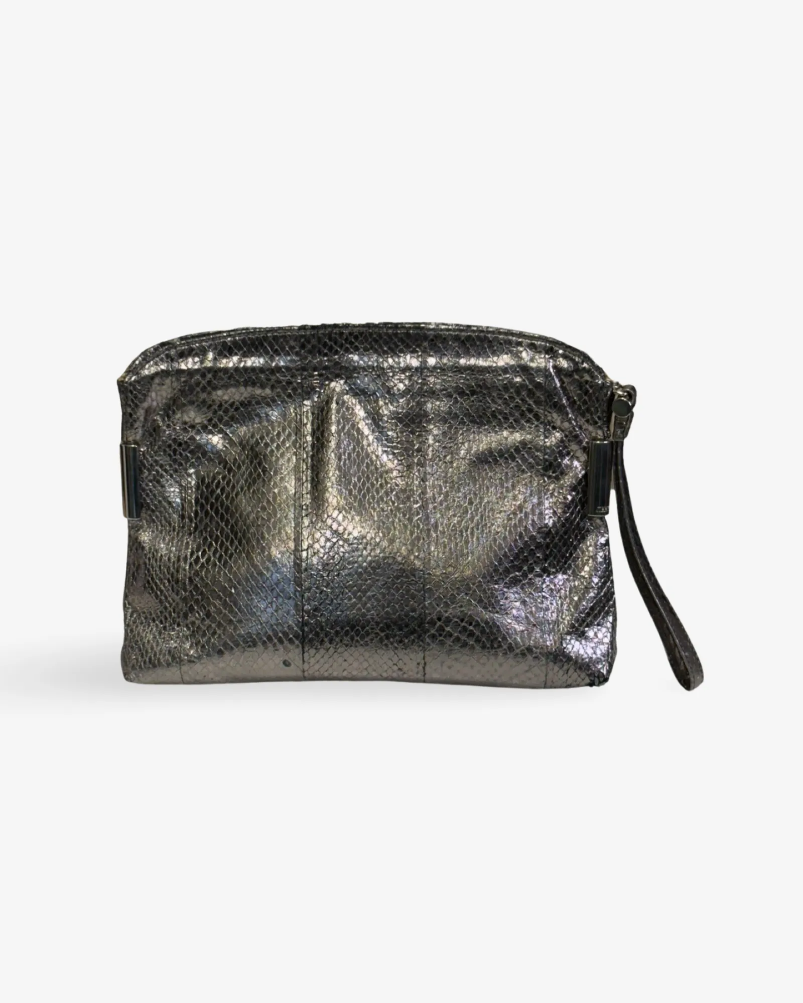 Metallic Jimmy Choo Pouch