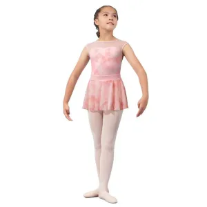 Mirella MS1084C Pull-on Watercolour Skirt - Girls