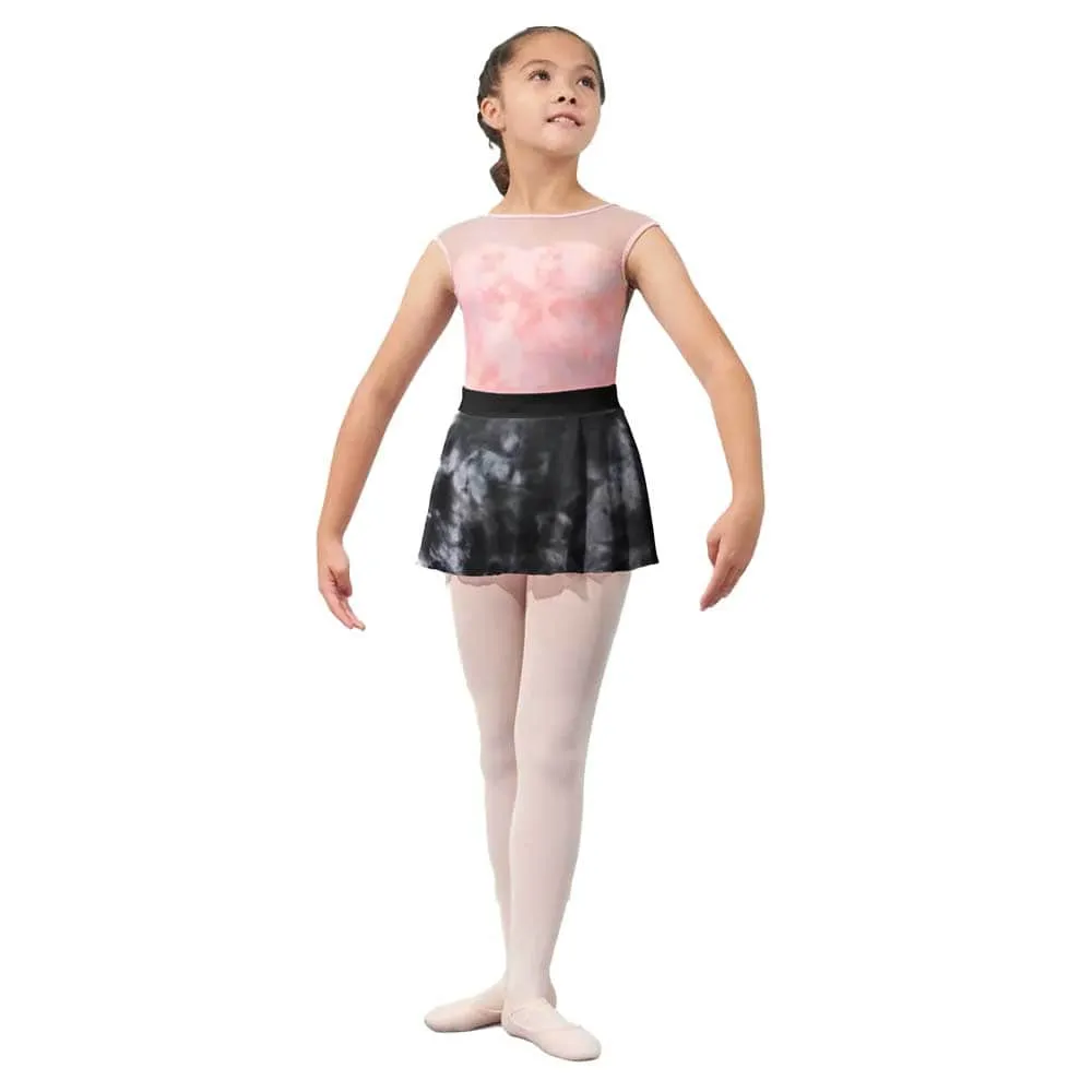 Mirella MS1084C Pull-on Watercolour Skirt - Girls