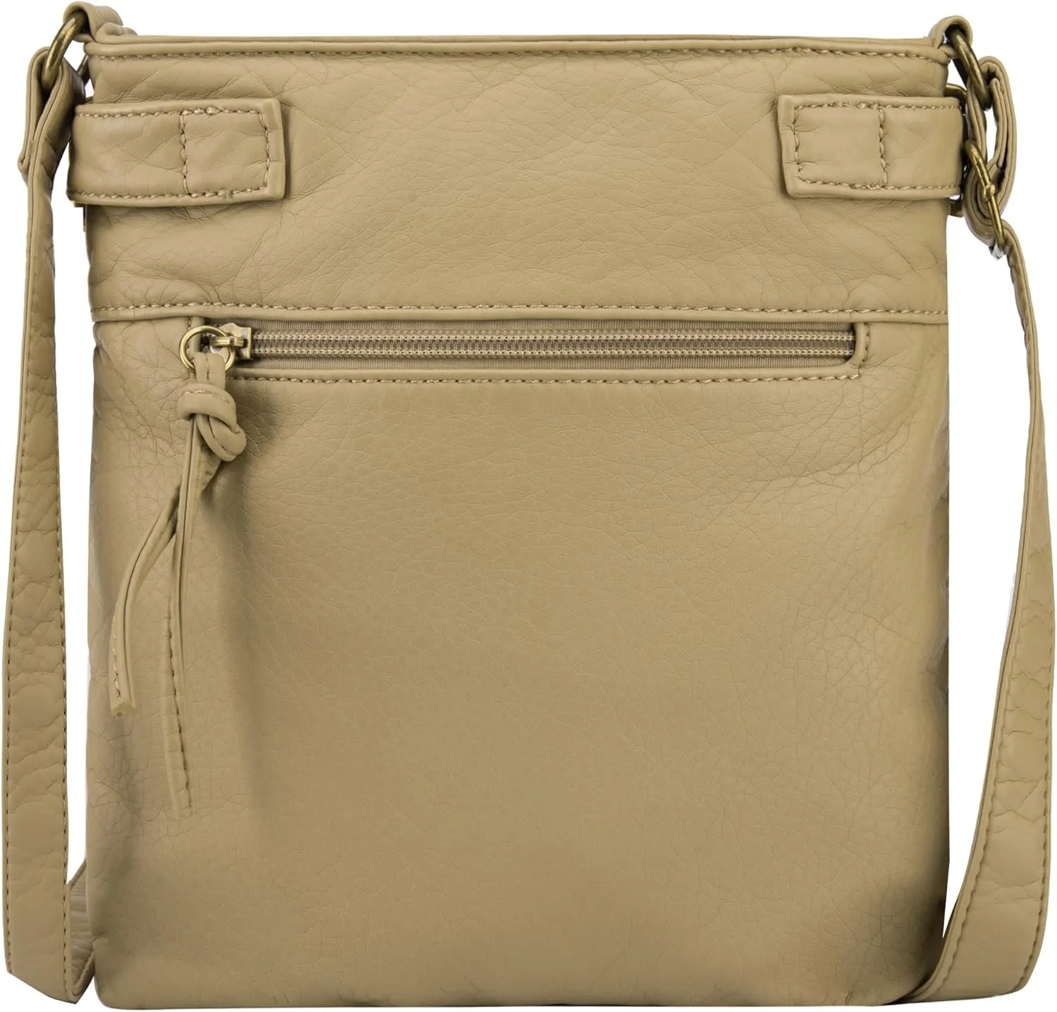 Montana West Crossbody Bag for Women Multi Pocket Shoulder Medium Travel Purses Ultra Soft Washed Leather