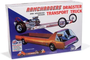 MPC Ramchargers Dragster & Transporter Truck 1:25 Scale Model Kit