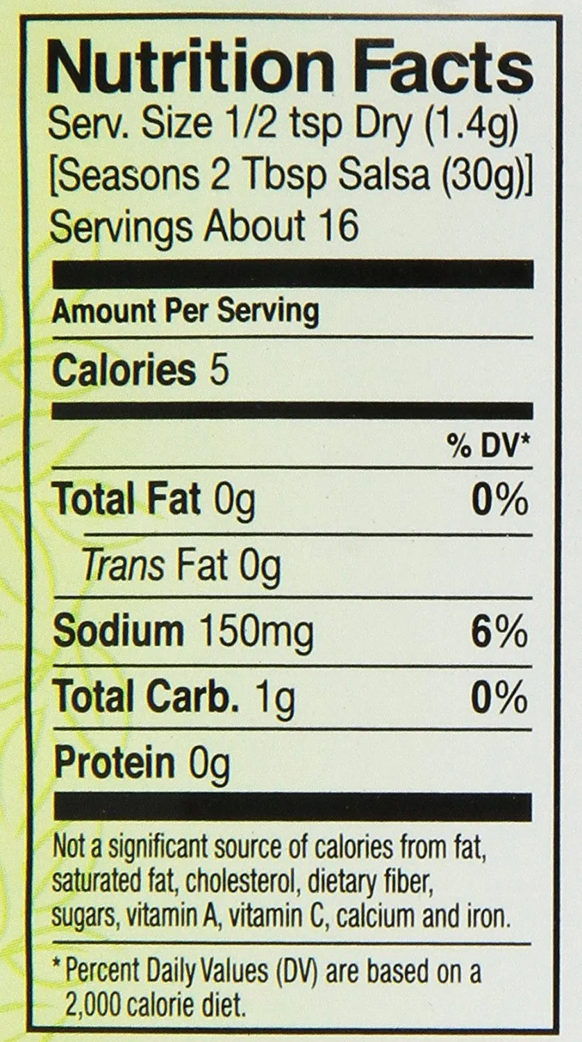 Mrs. Wages Medium Classic Salsa Seasoning Mix | Easy-To-Use | Quick Homemade Salsa | Medium Heat Flavor | 0.8 oz packet (Value Pack of 12)