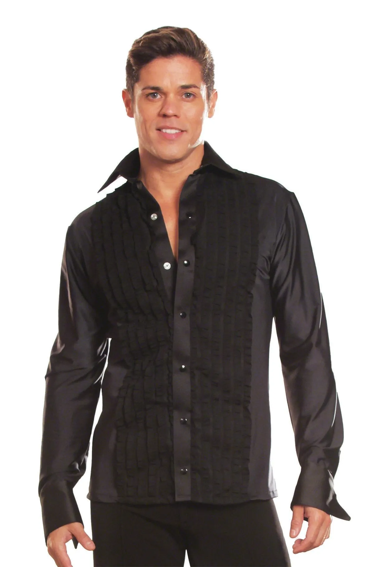 MS8A Ruffled Tuxedo Shirt without Trunks