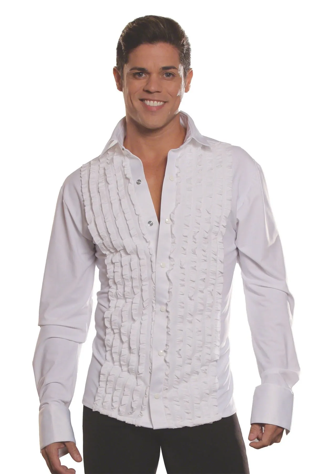 MS8A Ruffled Tuxedo Shirt without Trunks