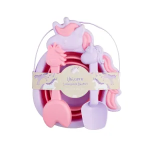 Mud Pie Unicorn Collapsible Sand Bucket