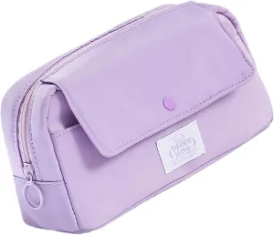 Multipurpose Pencil Pouches Sturdy Fabric with Elegant Designs Office Supplies Home Accessory for Professional, A